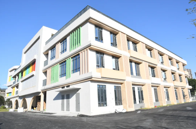 幼兒園區(qū)域施工完成，有望明年3月投用！